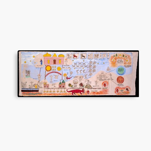 Revival Banner (Millennial Eras and Events) Canvas Print