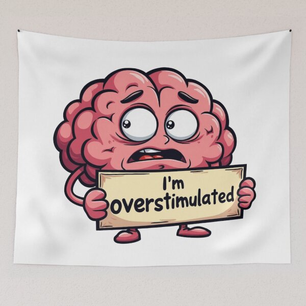 Item preview, I'm overstimulated designed and sold by Dago345.