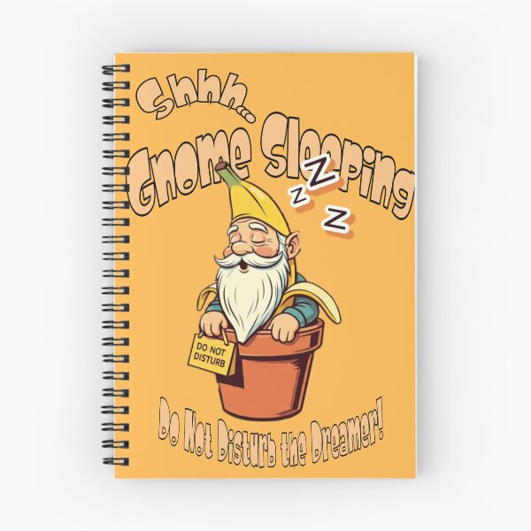 Item preview, Shhh... Gnome Sleeping designed and sold by CoolEnthusias.