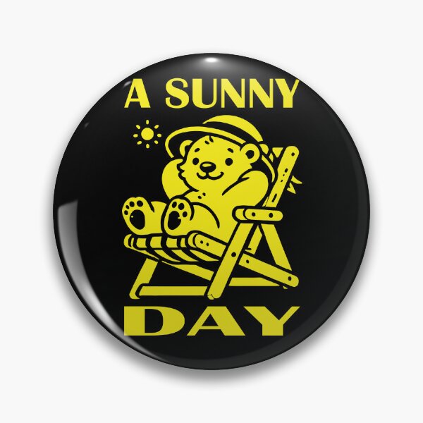 Item preview, Happy Bear Basking in the Sun Yellow designed and sold by Soulemotion.