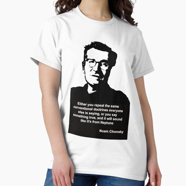 Aperçu de l'œuvre Citation de Chomsky sur Neptune créée et vendue par DJVYEATES.