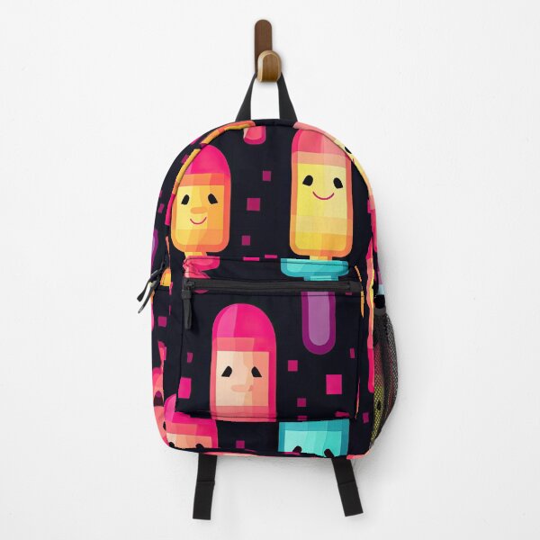 Item preview, Kawaii cute pixel popsicle pattern designed and sold by AeonAcademy.