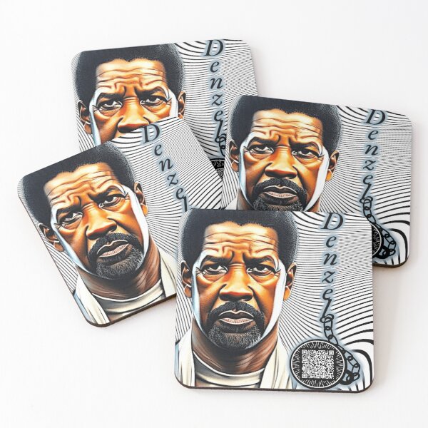 Item preview, Motivational Speech Denzel Washington Interactive QR code scannable Image  designed and sold by B-DIFF-e-RENT.