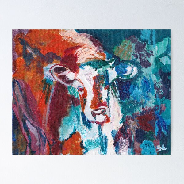 16+ Colorful Cow Paintings