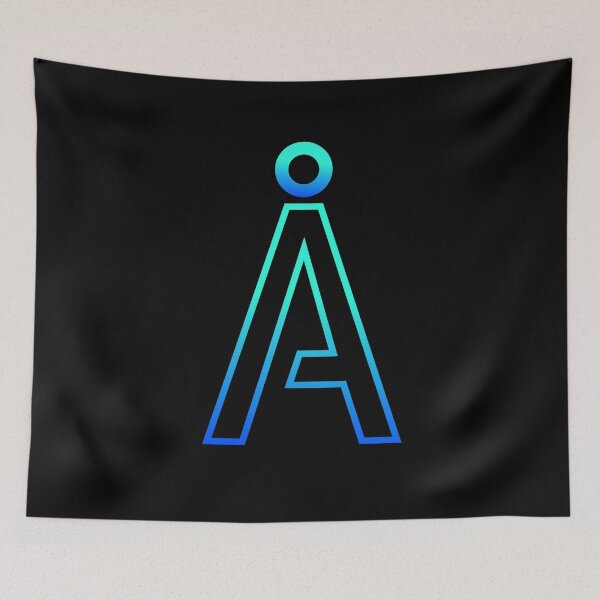 Item preview, Futuristic Alpha: A Modern Gradient Design designed and sold by KolbaVison.