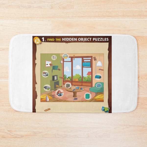 Item preview, Engaging Room Hidden Object Puzzle designed and sold by merve02shop.