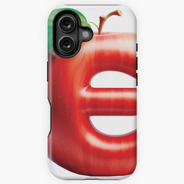 APPLE LETTER E iPhone Tough Case