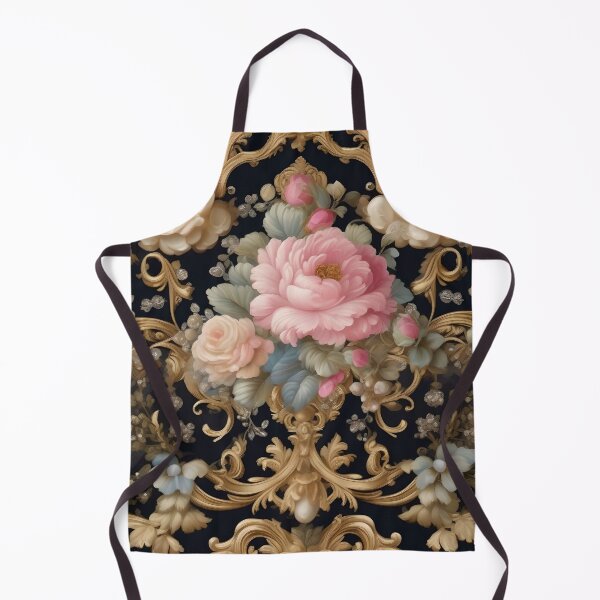 Item preview, Floral, Black & Gold Rococo designed and sold by DesignsByPrnces.