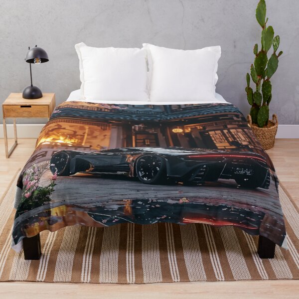 Item preview, Elegance in Motion: A Hypercar Amidst Tranquil Traditions designed and sold by oanaunciuleanu.