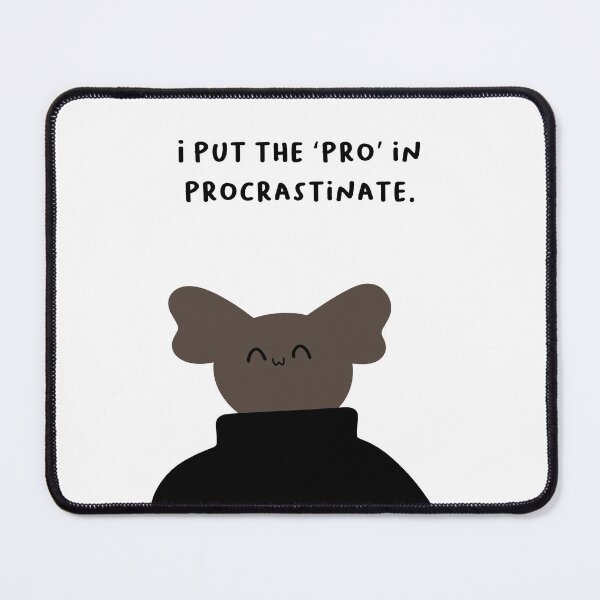 Item preview, I put the ‘pro’ in procrastinate. | Handwritten-style Font designed and sold by RM-Journey.