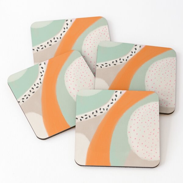 Item preview, Colourful Abstract Summer Chic Painting designed and sold by Carinaprint.