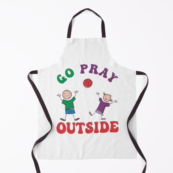Item preview, Go Pray Outside 2 Kids Playing Ball designed and sold by TerScott.