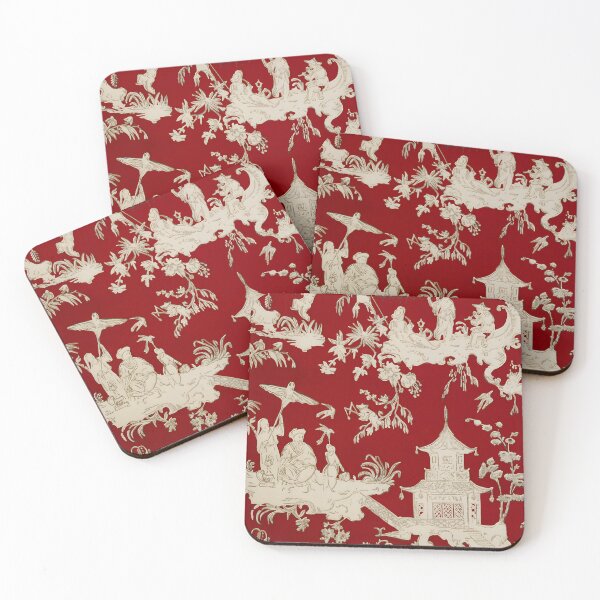 Item preview, Garnet Chinoiserie Regency Reverie designed and sold by TheChinoiserie.