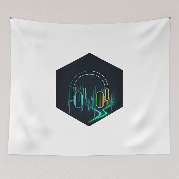 Item preview, Sound Wave Headphones designed and sold by AbsoluteA.