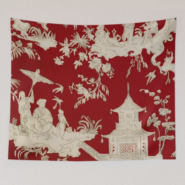 Item preview, Garnet Chinoiserie Regency Reverie designed and sold by TheChinoiserie.