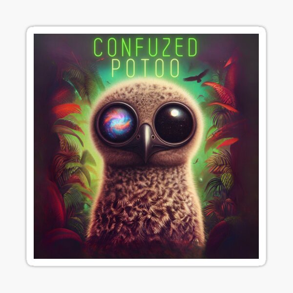 Item preview, Confuzed Potoo designed and sold by DRSRMerchandise.