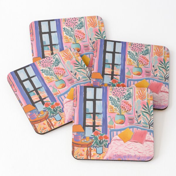 Item preview, Matisse-Inspired Vibrant Sanctuary designed and sold by PuffPals.