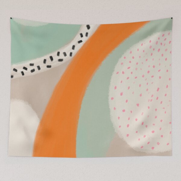 Item preview, Colourful Abstract Summer Chic Painting designed and sold by Carinaprint.