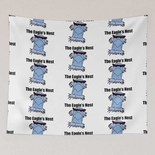 Item preview, The Muppets - Sam the Eagle & The Eagle’s Nest designed and sold by Animals-by-JB.