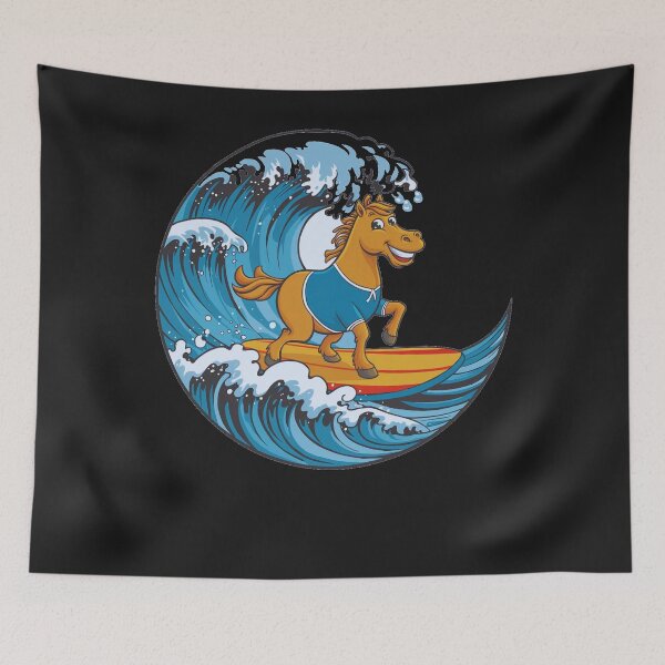 Item preview, Funny animals surfing the waves  designed and sold by AnimalsDH305.
