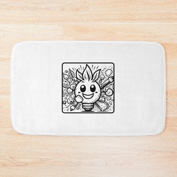 Item preview, Enlightened Ideas - Whimsical Doodle Art designed and sold by Mohamed Abd El Salaam.