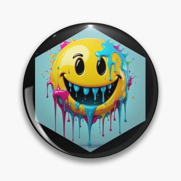 Item preview, Melting Smiley Face designed and sold by AbsoluteA.