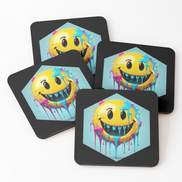 Item preview, Melting Smiley Face designed and sold by AbsoluteA.
