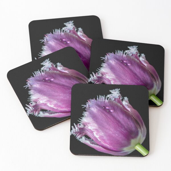 Item preview, Exotic purple tulip with drops designed and sold by Federpics.