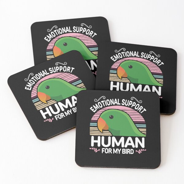 Item preview, Male Eclectus Parrot Emotional Support Human designed and sold by Clara Hollins.