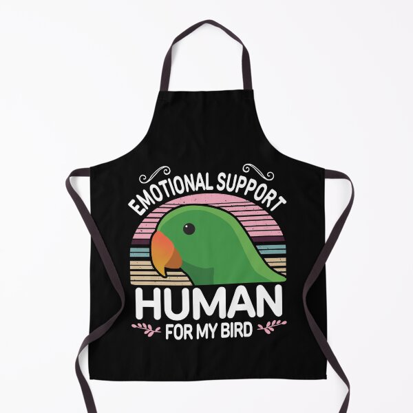 Item preview, Male Eclectus Parrot Emotional Support Human designed and sold by Clara Hollins.