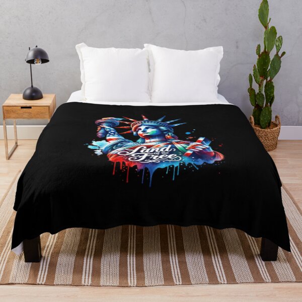 Item preview, Land of the Free – Patriotic Statue of Liberty Design designed and sold by artedigital99.