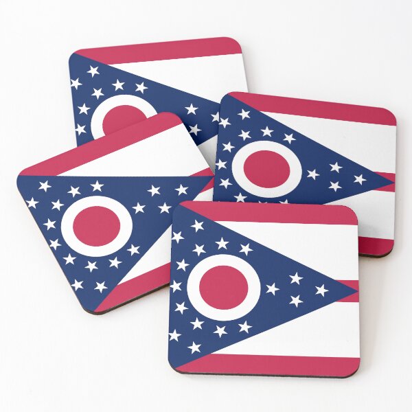 Item preview, Flag of Ohio - Rectangular designed and sold by WokeBespoke.