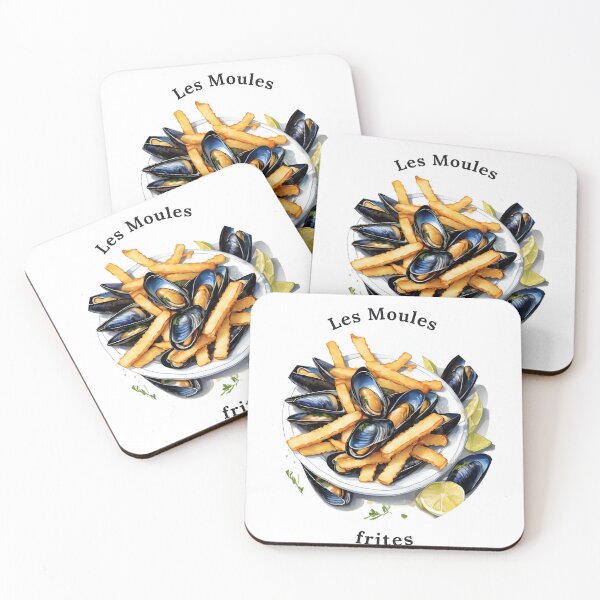 Item preview, Les Moules Frites Design  designed and sold by CoastalGran.