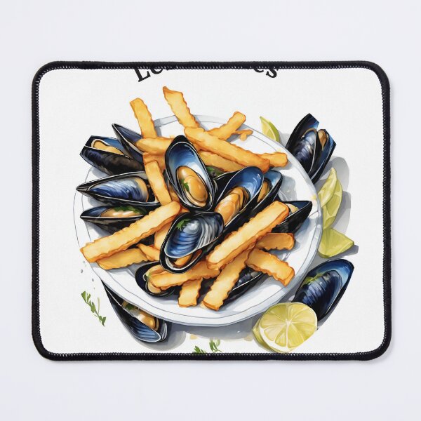 Item preview, Les Moules Frites Design  designed and sold by CoastalGran.