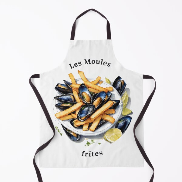 Item preview, Les Moules Frites Design designed and sold by CoastalGran.