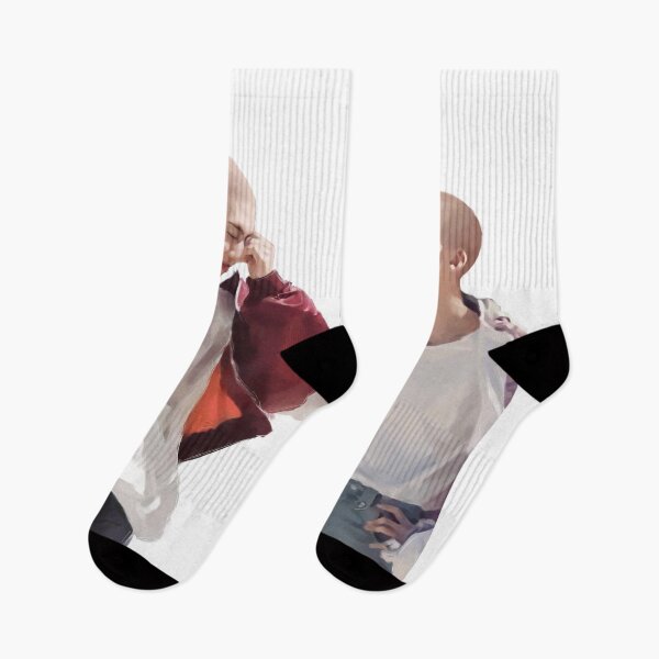 Item preview, SEVENTEEN - Bald Jeongcheol (Jeonghan, Scoups) Art designed and sold by zeyartprints.
