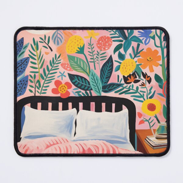 Item preview, Matisse-Inspired Vibrant Bedroom Poster designed and sold by PuffPals.