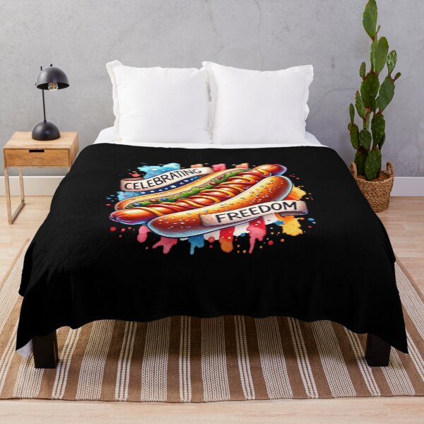 Item preview, Patriotic Hotdog – Celebrating Freedom designed and sold by artedigital99.