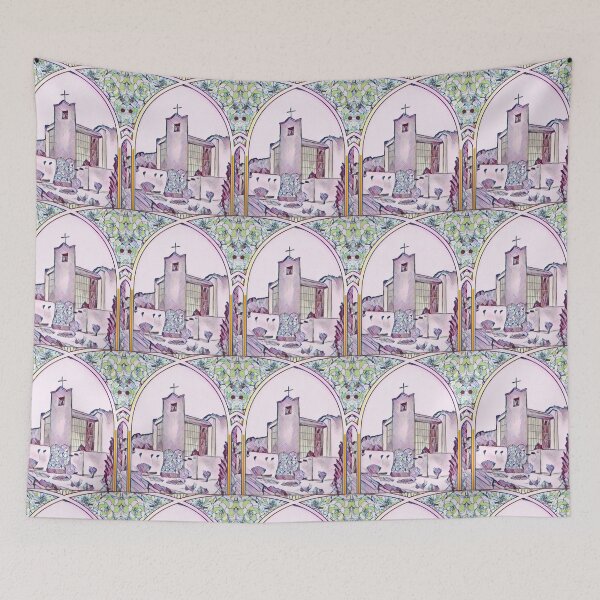Item preview, Abiquiu Monastery Through Archway  designed and sold by oh-bi-me.