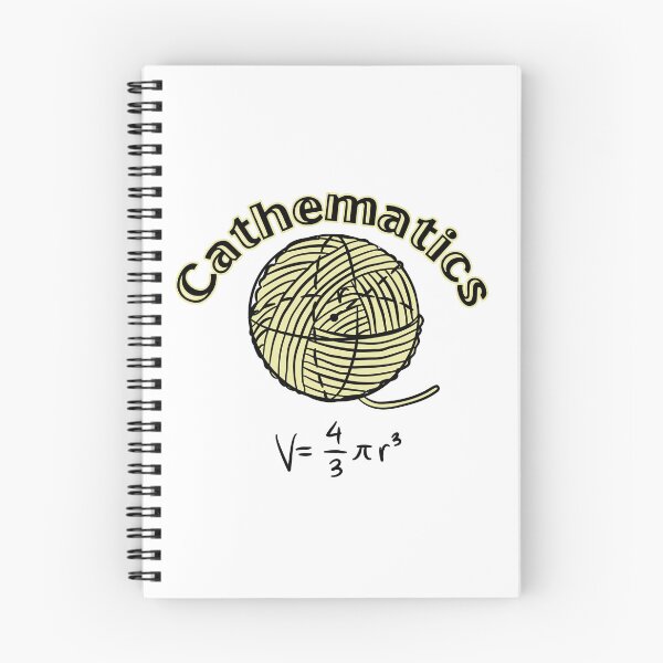 Item preview, Cat and Math, Mathematics Cat designed and sold by Merch-Kitsune.