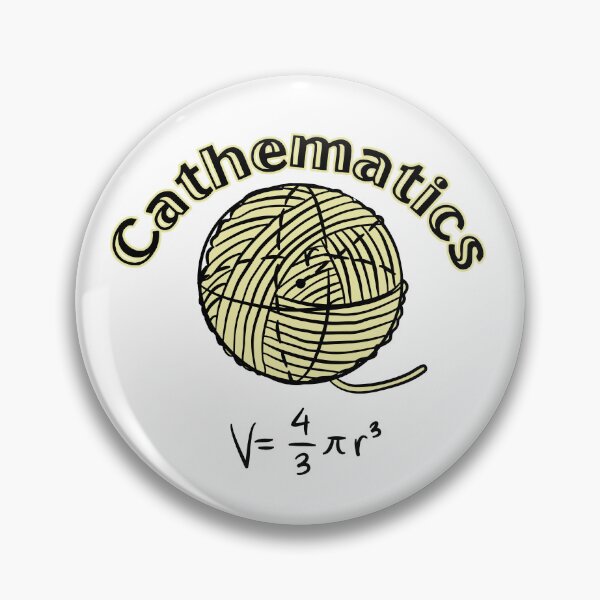 Item preview, Cat and Math, Mathematics Cat designed and sold by Merch-Kitsune.
