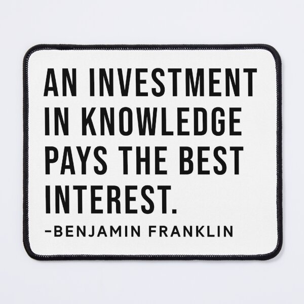 Item preview, Benjamin Franklin Quote designed and sold by SoulQuot.