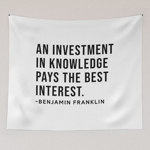 Item preview, Benjamin Franklin Quote designed and sold by SoulQuot.