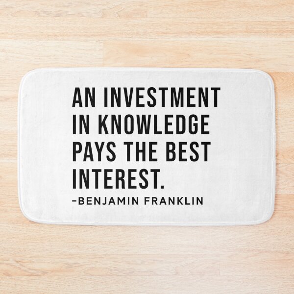 Item preview, Benjamin Franklin Quote designed and sold by SoulQuot.