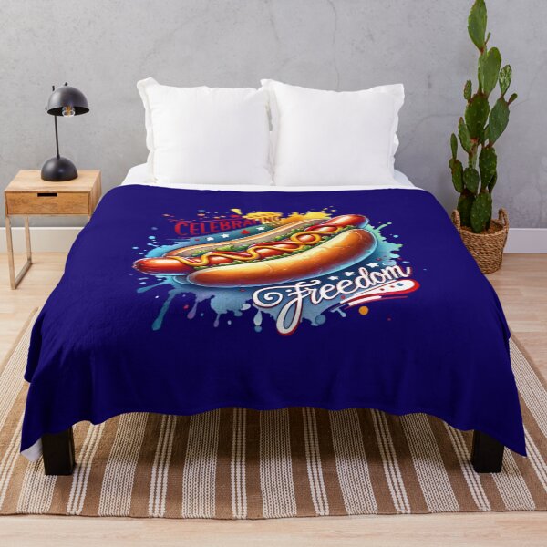 Item preview, Patriotic Hotdog – Celebrating Freedom designed and sold by artedigital99.