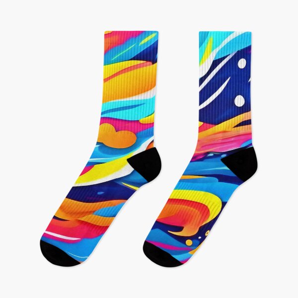 Item preview, Dynamic Abstract Colorful Expression designed and sold by Health And Fitness Posts e-Store.
