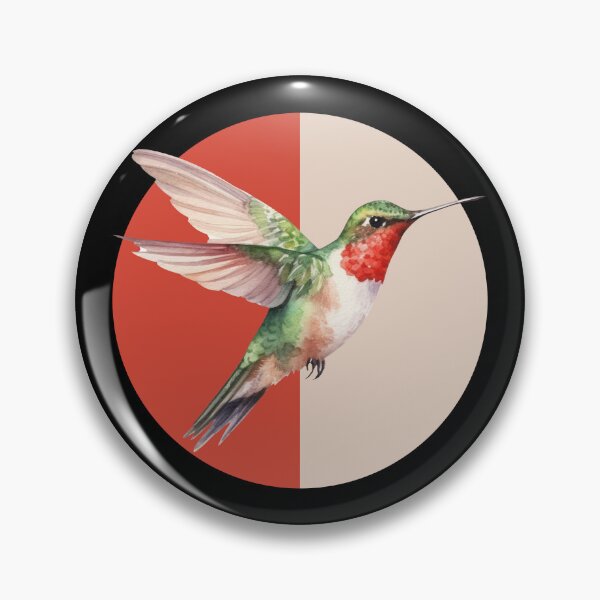 Item preview, Hummingbird with Pastel Background designed and sold by kiradreamshop.