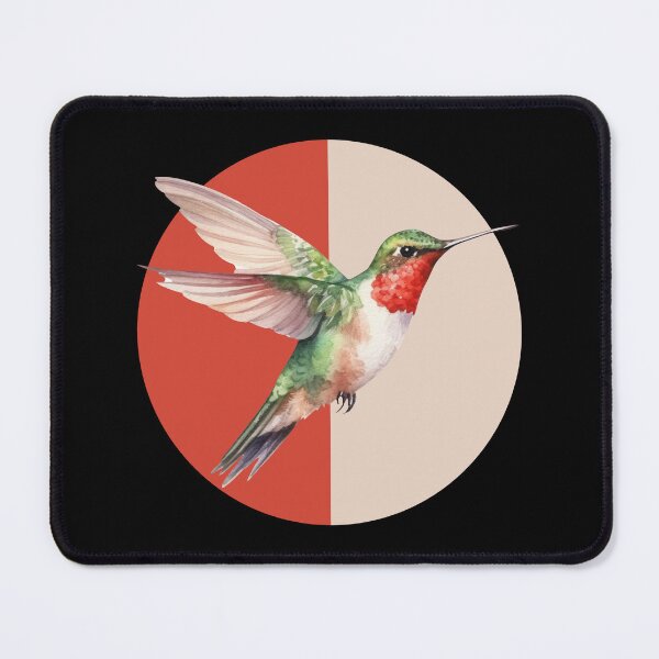 Item preview, Hummingbird with Pastel Background designed and sold by kiradreamshop.