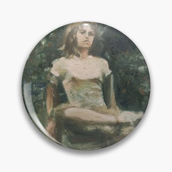 Item preview, "masculine" girl sitting cross-legged designed and sold by maliafecteau.