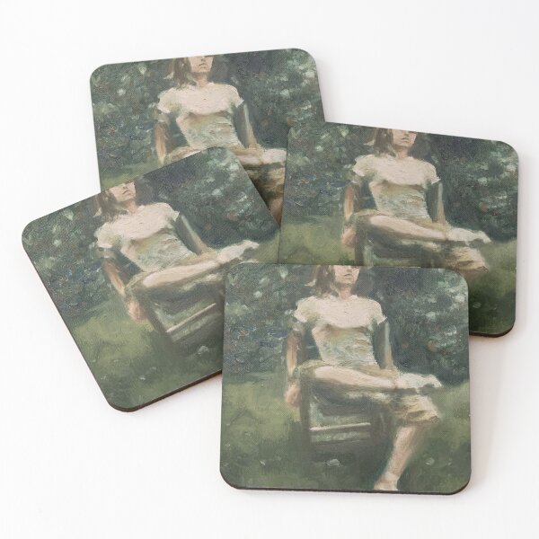 Item preview, "masculine" girl sitting cross-legged designed and sold by maliafecteau.